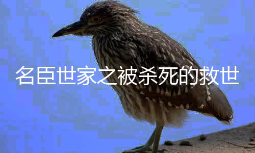 名臣世家之被杀死的救世主